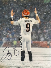 Cincinnati Bengals Quarterback Joe Burrow signed photo